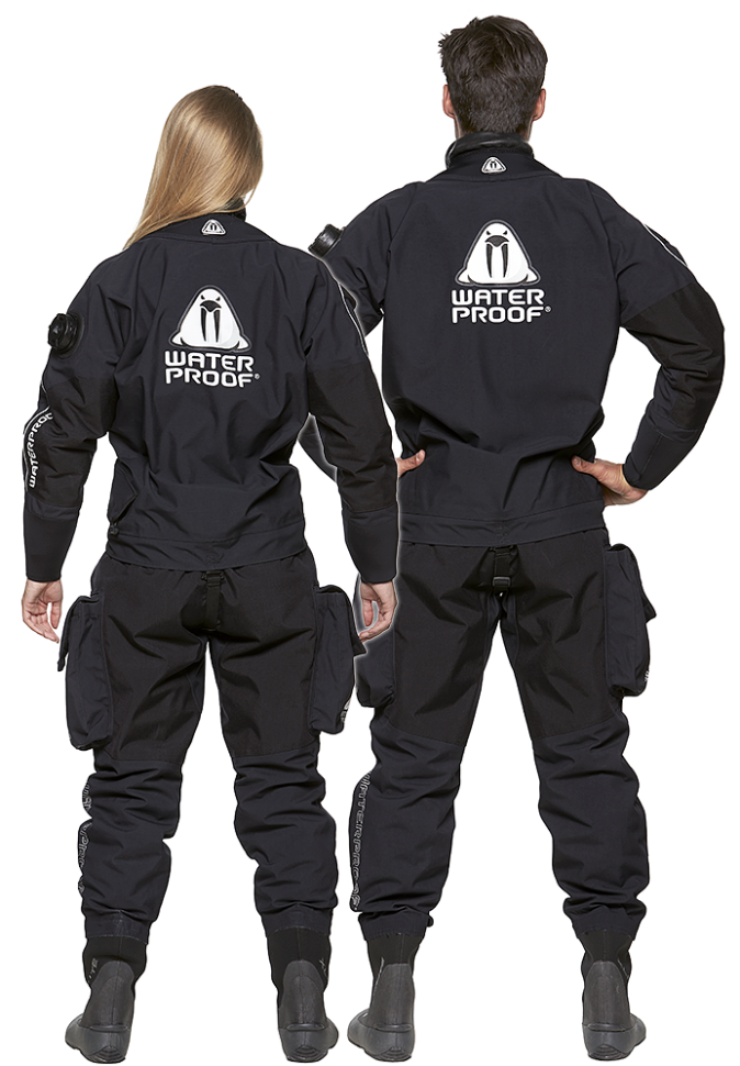 Гидрокостюм сухой Waterproof D9 Extended Breathable, мужской