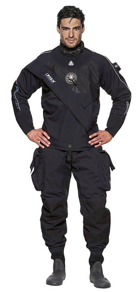 Гидрокостюм сухой Waterproof D9 Extended Breathable, мужской
