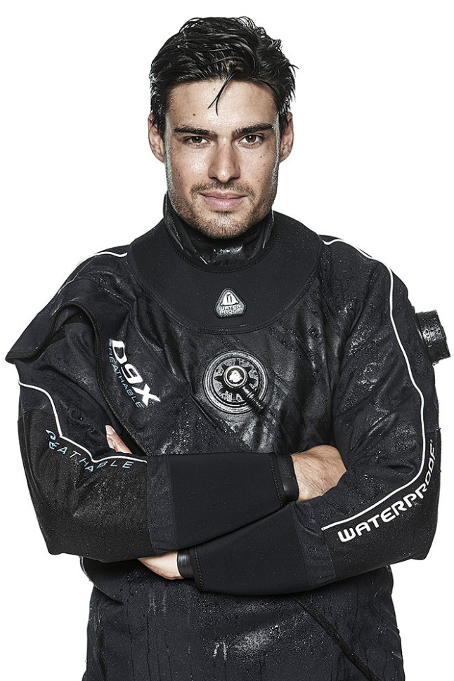 Гидрокостюм сухой Waterproof D9 Extended Breathable, мужской
