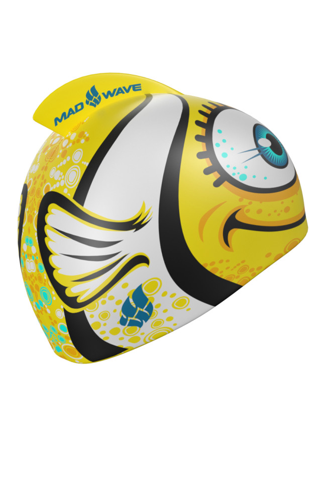 Юниорская силиконовая шапочка Clown Fish