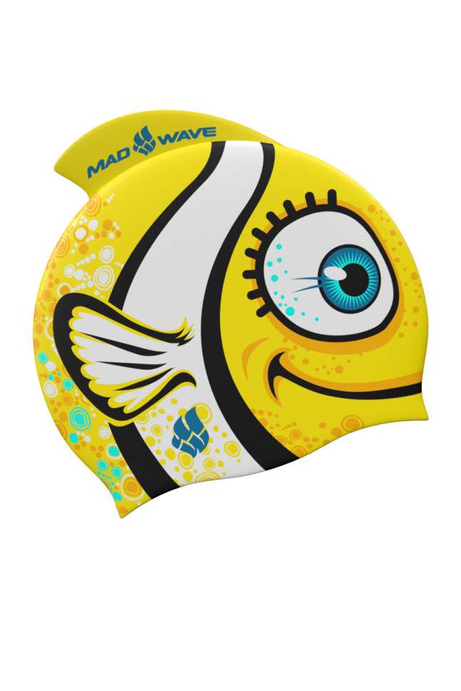 Юниорская силиконовая шапочка Clown Fish