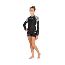 Гидрокостюм MARES ULTRASKIN L/S, Нейлон-Мембрана-Флис, Футболка с длинным рукавом, Женская