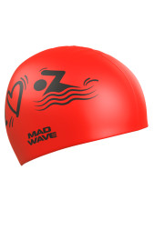 Силиконовая шапочка LOVE SWIMMIMG