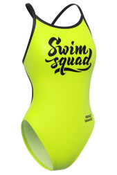 Женский купальник спортивный антихлор SWIM SQUAD PBT